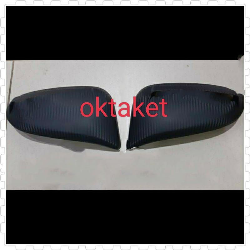 cover spion Innova Zenix 2023 2024 Hitam Chrome Carbontivo Carbon Glossy Gr