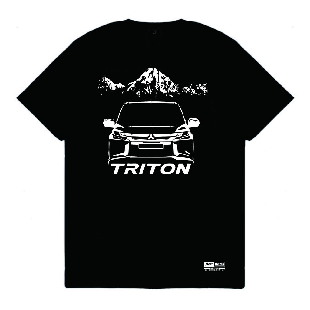 Aerodistro - Kaos/Baju T Shirt Mitsubishi Triton