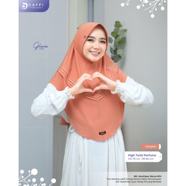 Jilbab Instan Ghania By Daffi