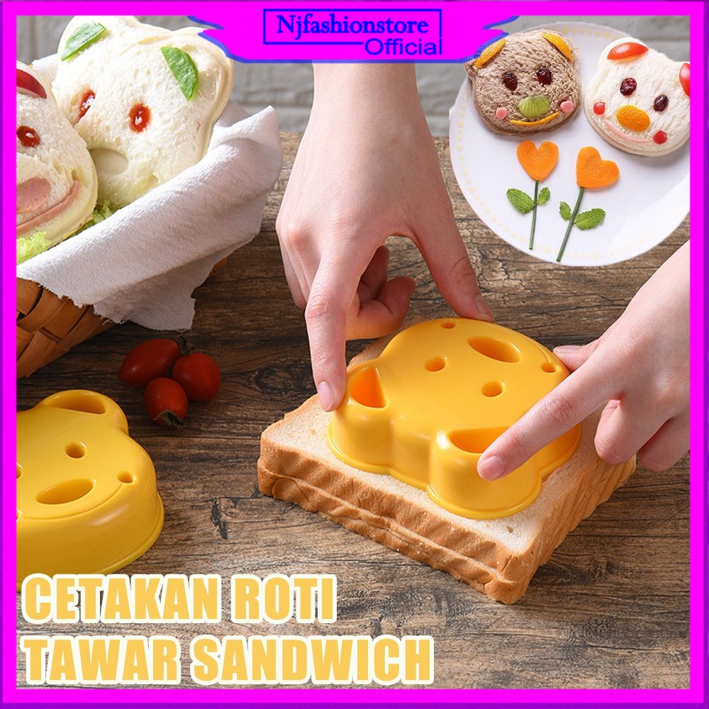 

Cetakan Pemotong Roti Sandwich/Sandwich DIY Model Bear NJFS