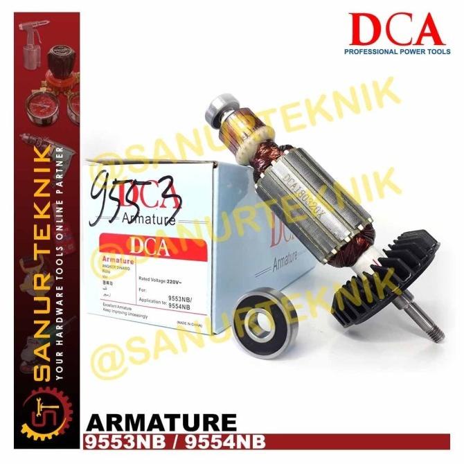 (Paket) Dca Armature + Stator Makita 9553B 9553 B 9553Nb 9553 Nb