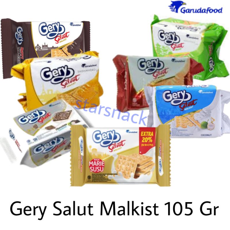 

Gery Saluut Malkist 105 gram