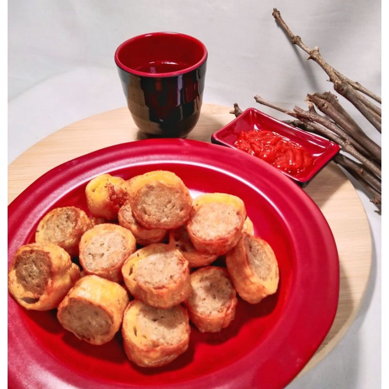 

egg chicken roll frozen food