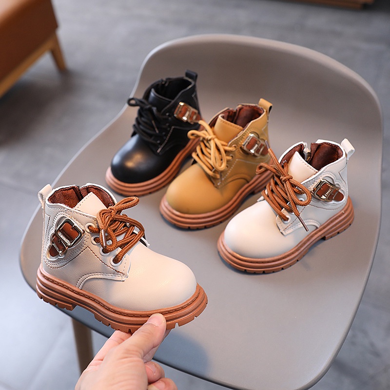 PROMO 12.12 PUNCAK Okaybaby B263 Sepatu Boot Import Anak Laki-laki Perempuan (FREE BOX)