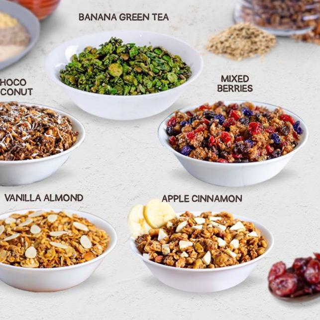 

Promo[KP8]-Granola Nutriology 400g - Sereal Sehat, Sarapan Praktis, Lengkap, Murah, Bergizi, High Quality