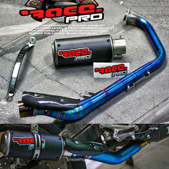 AKSESORIS HEADER R15 VIXION CB150 CBR GSX SONIC NOT PROLINER R9