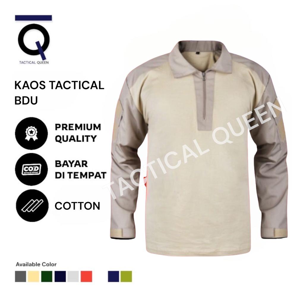 Jual Kaos Tactical Bdu Lengan Panjang Kaos Taktikal Panjang Baju