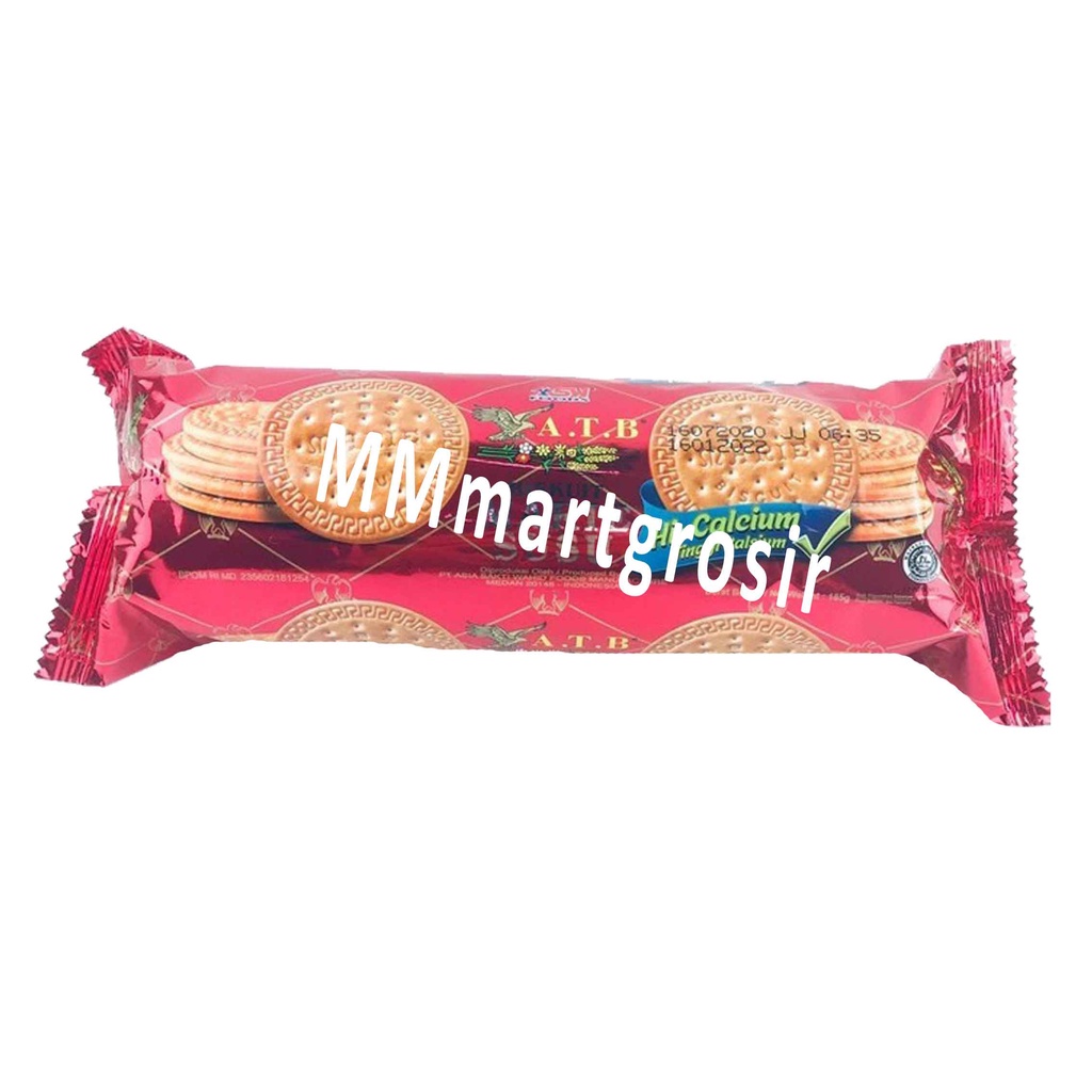 ATB Biskuit / Biskuit Marie Susu / Biskuit Rasa Susu Tinggi Kalsium / 180gr