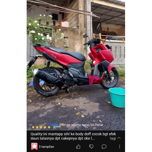 Pengkilap Body Motor Warna Matte Atau Doff