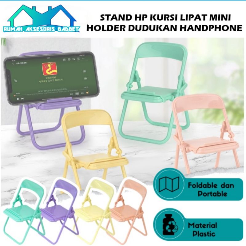 HOLDER KURSI LIPAT SMARTPHONE HD 53 WARNA HP