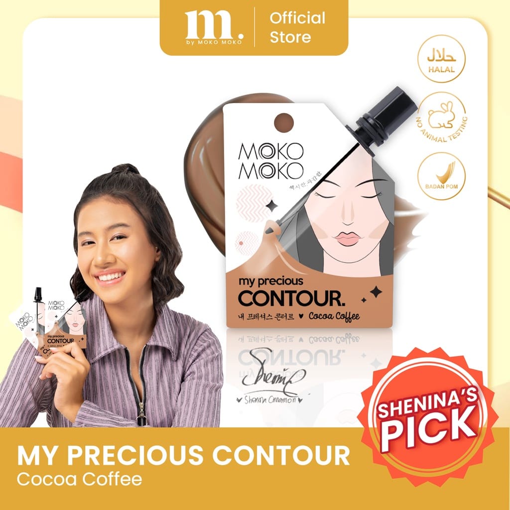 Moko Moko My Precious Highlight Pure Radiance - Concealer Hazel Nude - Contour Cocoa Coffee
