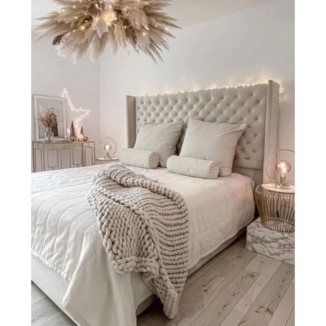 SET KASUR BUSA SPRINGBED + SANDARAN DIPAN PREMIUM MEWAH