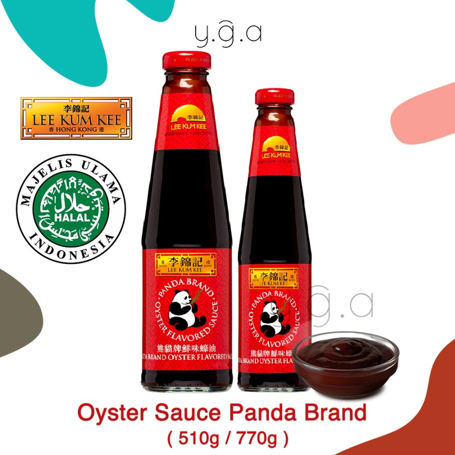 

Oyster Sauce Saus Tiram Panda Brand Lee Kum Kee / Cap Panda