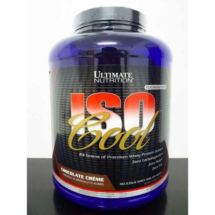(Bonus Shaker/Sample) Ultimate Nutrition Whey Protein Iso Cool 5 Lbs