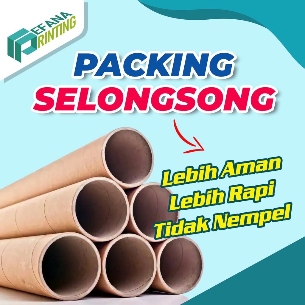

Tambahan packing selongsong (lebih aman dan tidak rusak)