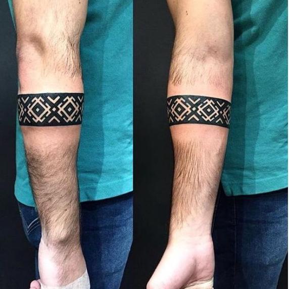 MSR.15Ja23ž ▪ TATEMPO tato temporer - Maori Armband/Band Tattoo