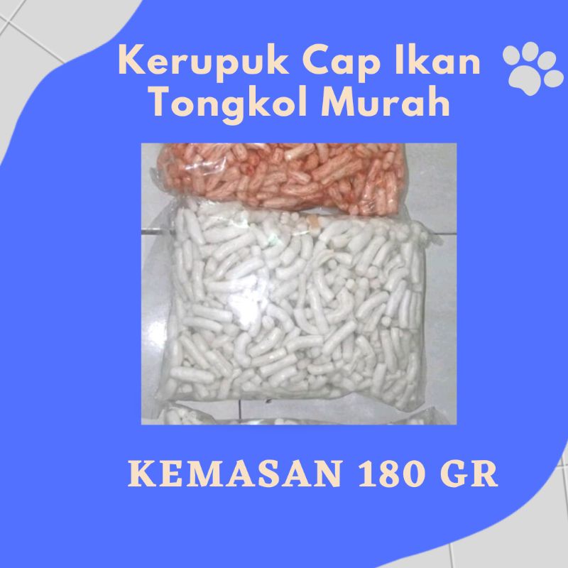 

KODE A| KERUPUK CAP IKAN TONGKOL 180 GRAM|KERUPUK IKAN ENAK NYAMS