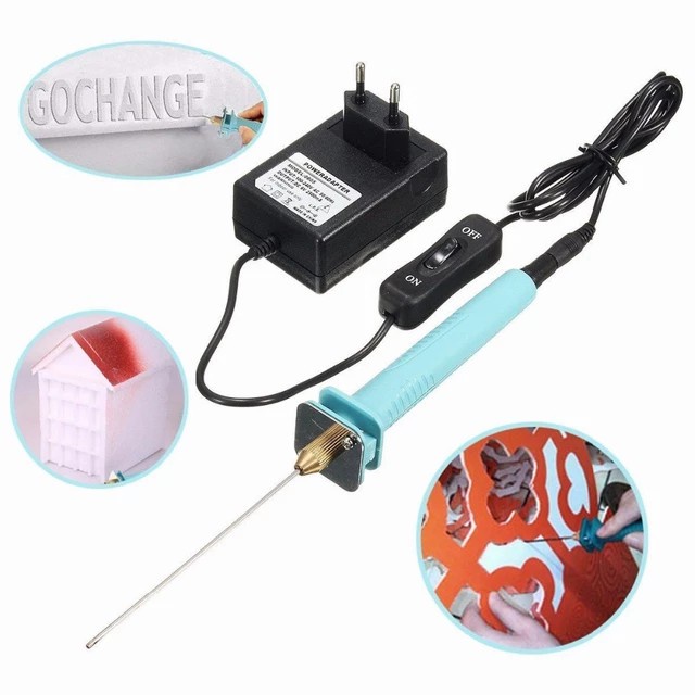 

Mew Cotten Solder Alat Pemotong Busa Gabus Styrofoam Spons Cutter Elektrik
