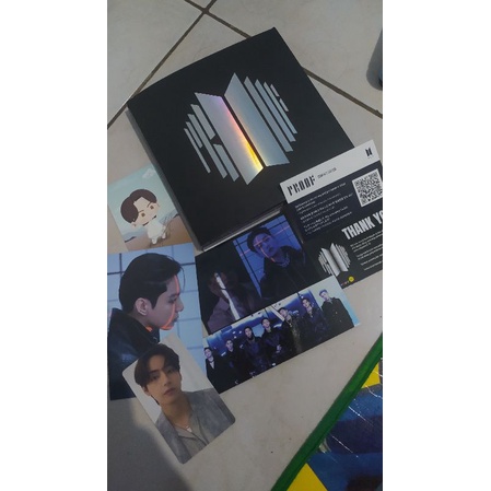 Album BTS - Proof Compact edition Unsealed full set photocard taehyung postcard jungkook