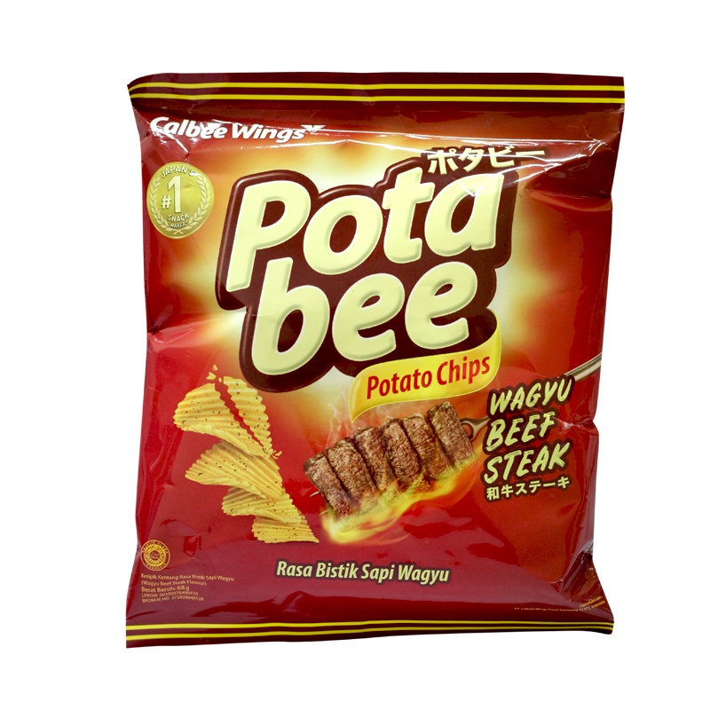 

Pota Bee Snack Bistik Sapi Wagyu 68Gr