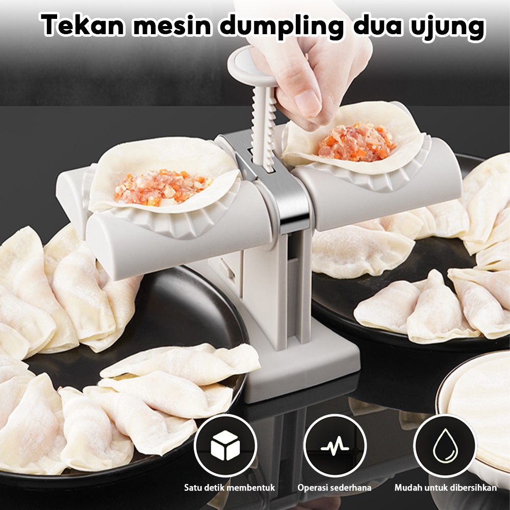 Mesin Pastel Cetakan Kepala Otomatis Baja Pangsit / Cetakan Mesin Baja Pastel Pangsit Ganda