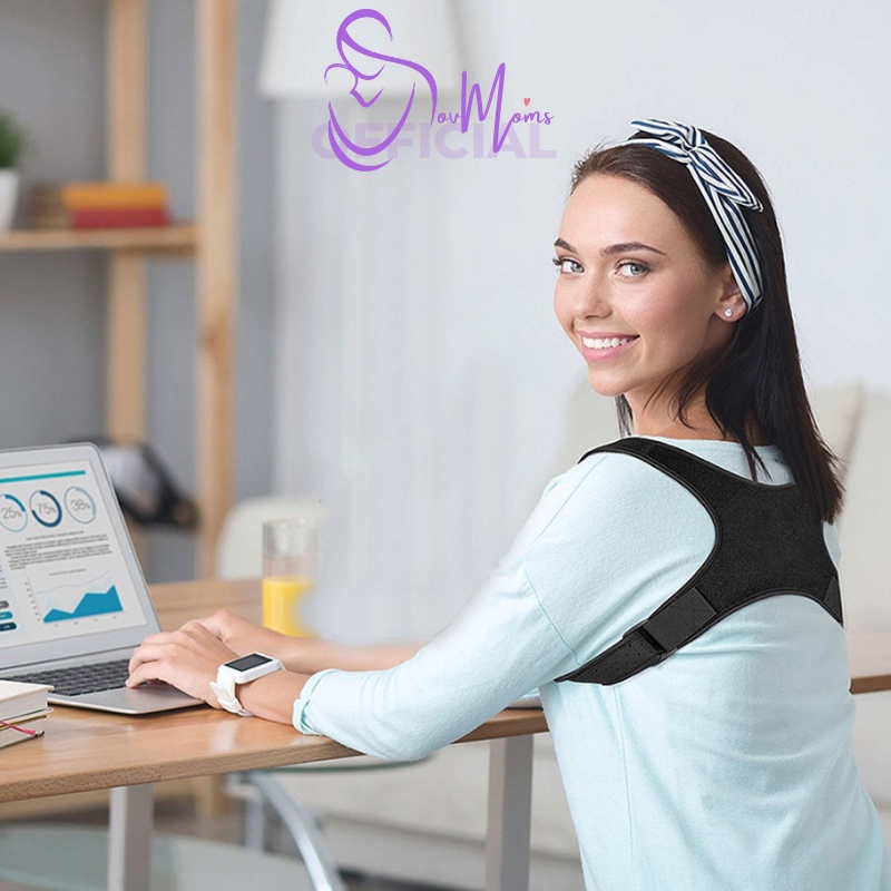 Korset Penegak Penyangga Punggung Back Posture Korektor Terapi Kesehatan Penarik Tegak Peyangga Penyanggah Untuk Punggung Pria Wanita Back Support Corrector Body Belt Anak Dewasa Anti Bungkuk Bongkok Premium Original Terbaru