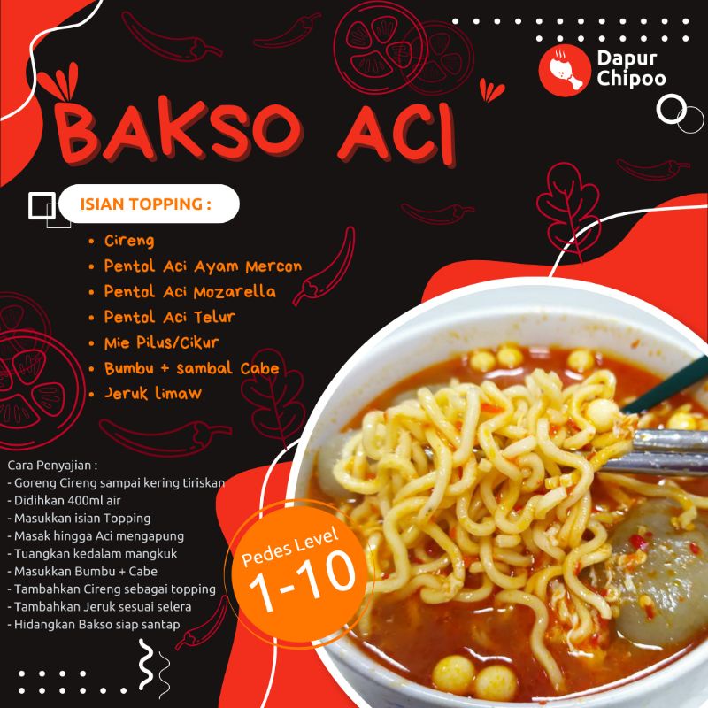 

PAKET BAKSO ACI 11 pcs