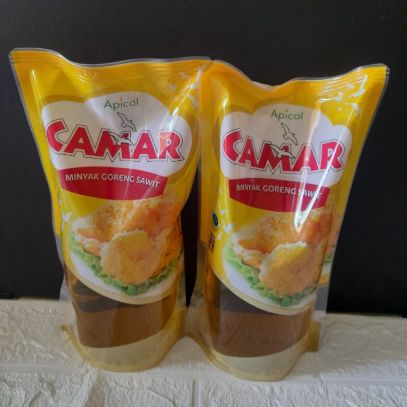 

Camar minyak goreng Refill 1 liter