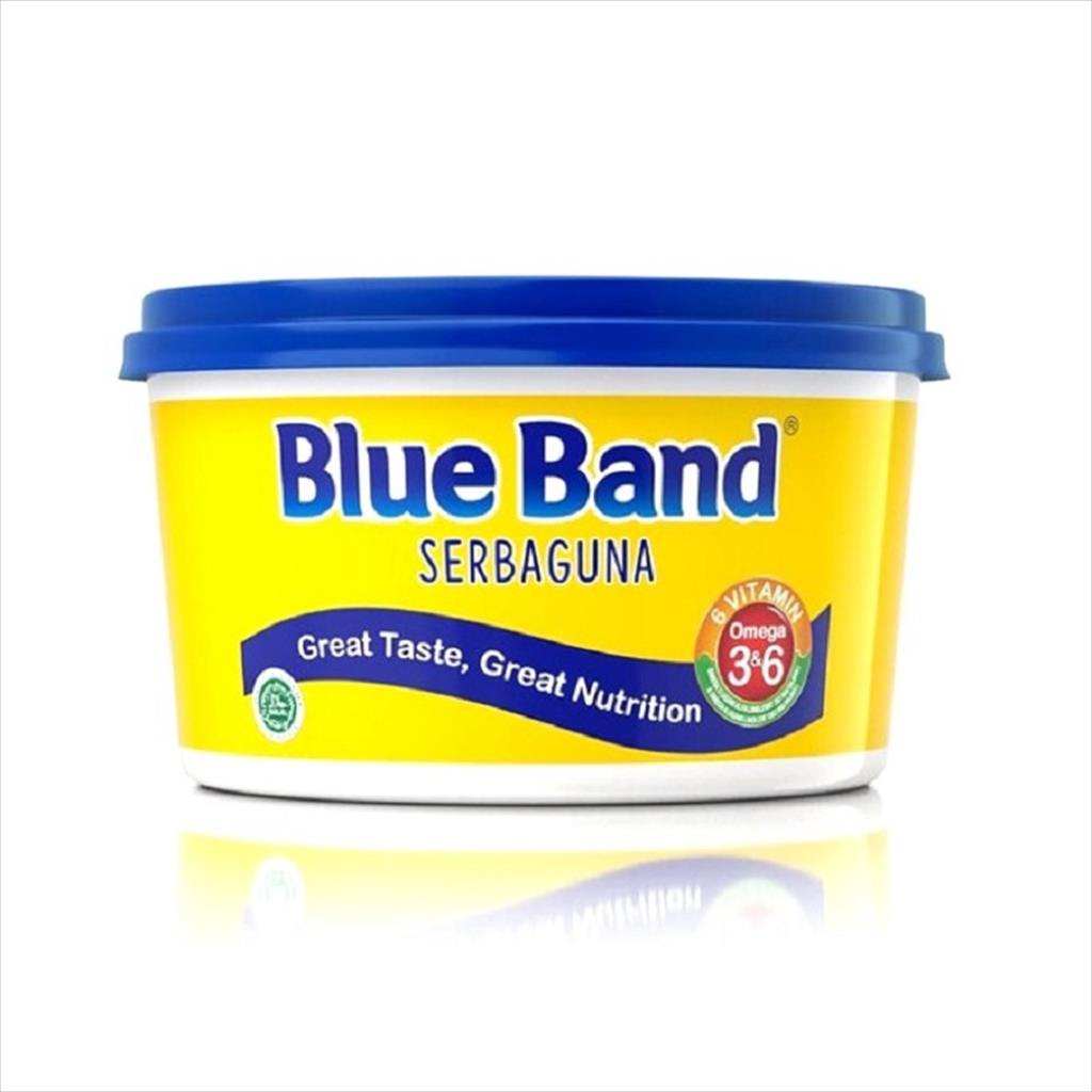 BLUE BAND MARGARINE / MENTEGA SERBAGUNA KEMASAN TUBE 250 GR