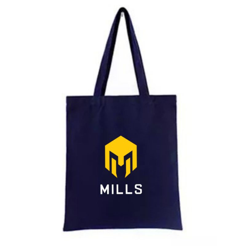 Tote Bag Resleting Murah Mills Pria Wanita