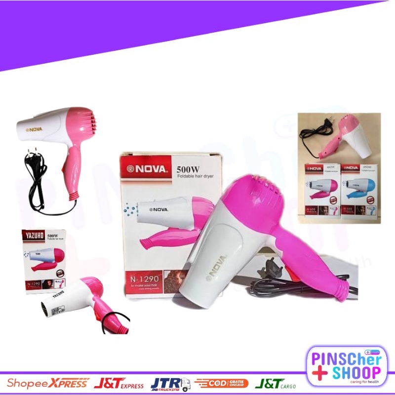 Hair Dryer Rambut Mini Alat Pengering Rambut Hairdryer Low Watt Murah Bagus Rekomen Salon