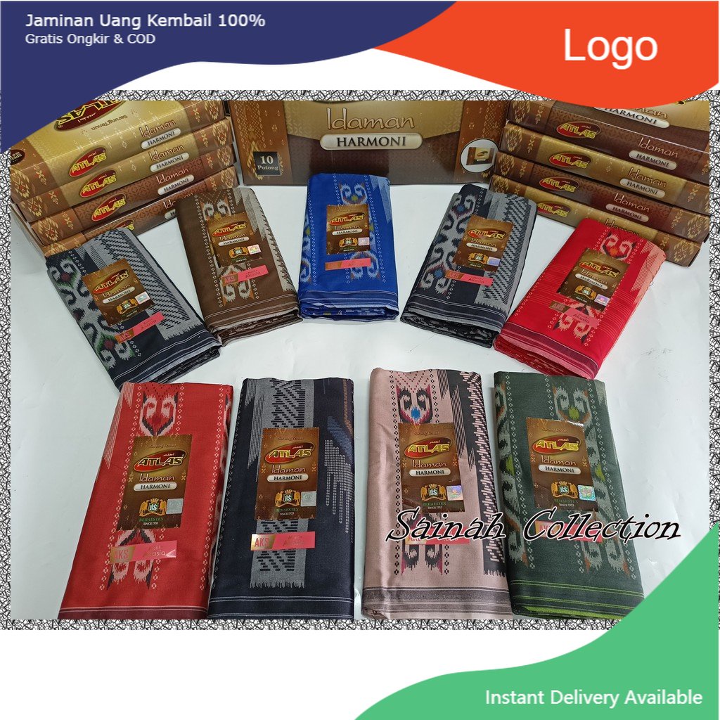 Sarung Atlas Idaman Harmony Motif Akasia