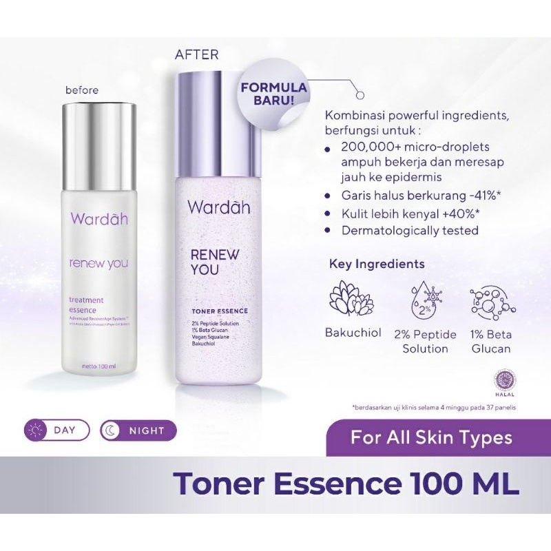 WARDAH Renew You Toner Essence 100ml