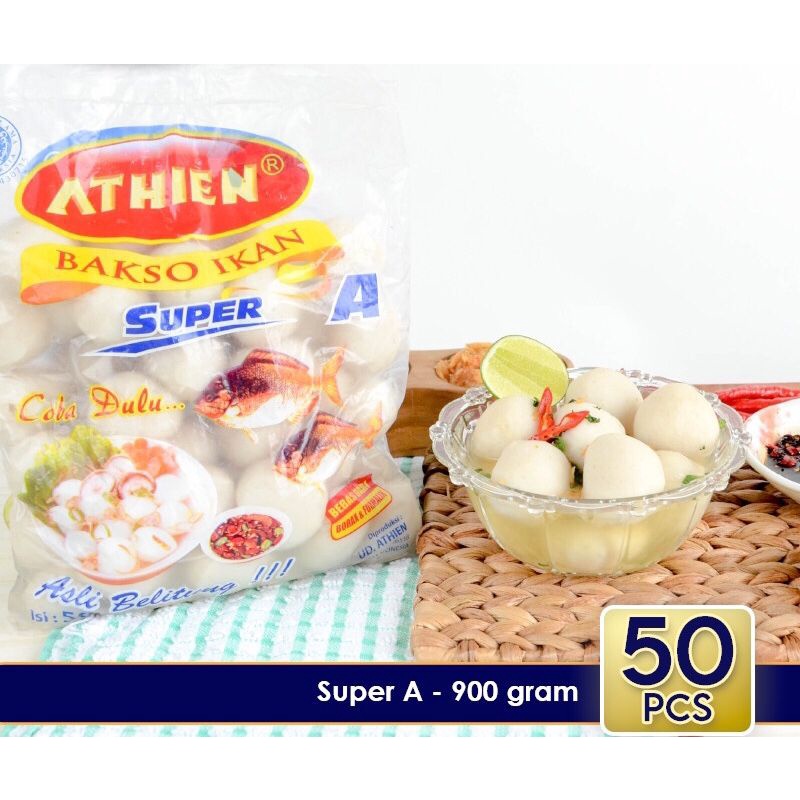 

RB Athien Bakso Ikan Super A Isi 50 Enak Dan Murah