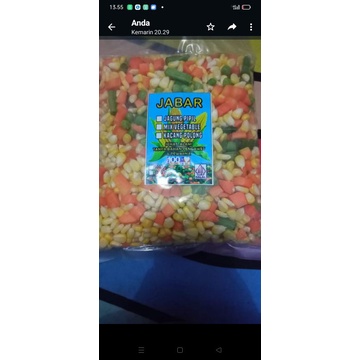 

mix vegetable 1kg