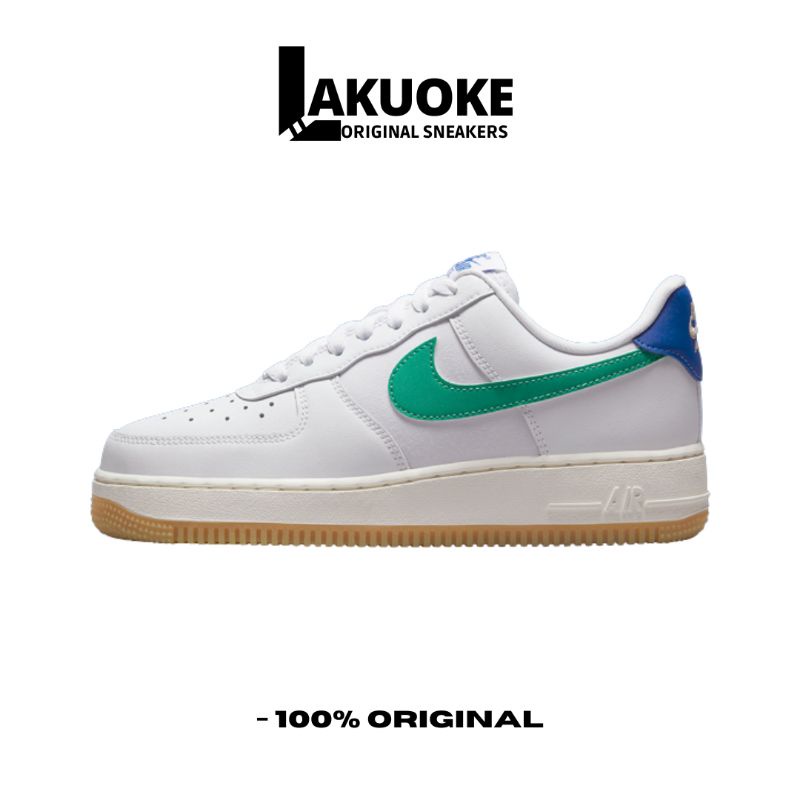 Sepatu Nike Air Force 1 Stadium Green Original