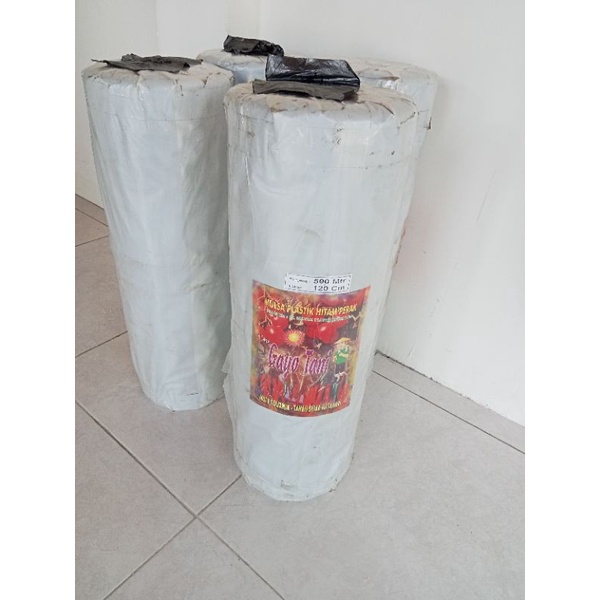 plastik mulsa pertanian,plastik mulsa, mulsa lebar 120 cm panjang 500 m