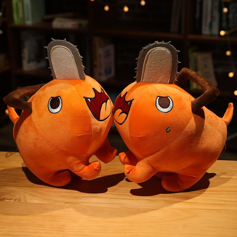 Mainan Boneka Stuffed Plush Anime Saw Man Pochita 40cm Untuk Hadiah Ulang Tahun Anak
