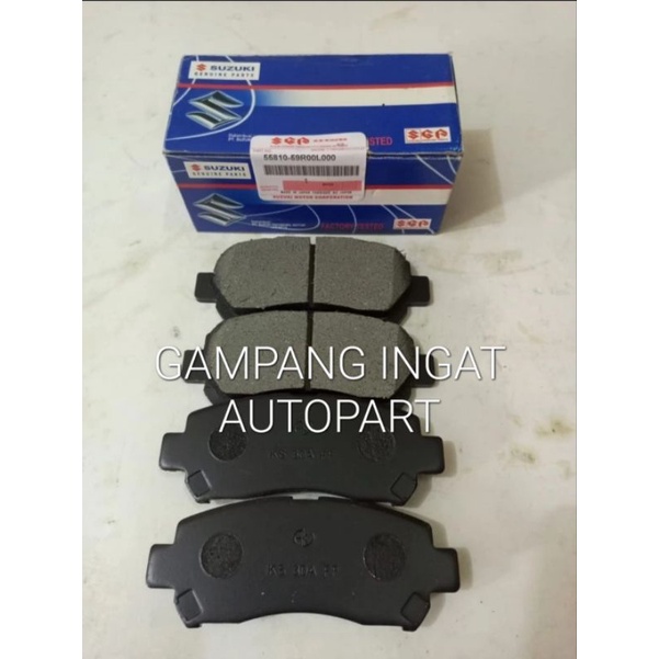 Kampas Rem Depan Brake Pad Depan Suzuki All New Ertiga 1set Kanan Kiri