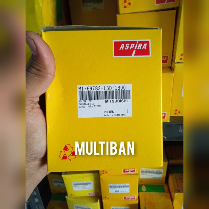 FILTER OLI ASPIRA MITSUBISHI COLT L300 DIESEL, KUDA DIESEL, PAJERO