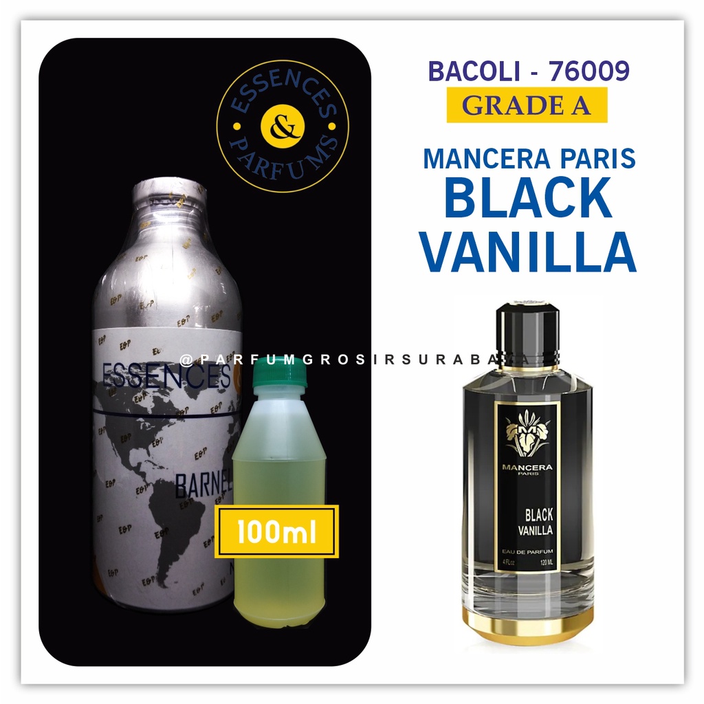 Bibit Parfum - Black Vanilla | Grade A | Essences | 100gr
