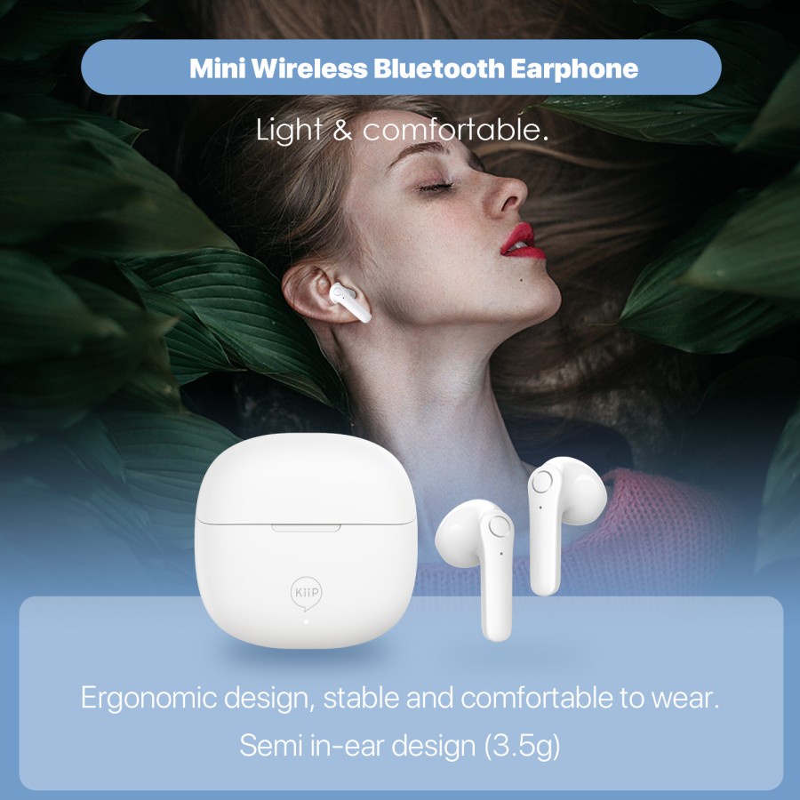 KIIP WIRELESS DTS2 TWS BLUETOOTH HEADSET HEADPHONE EARPHONE EARBUDS