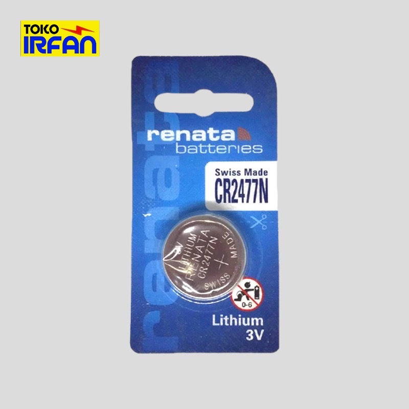 BATERAI RENATA CR2477N ORIGINAL LITHIUM BATTERY 3V BATRAI CR2477 BATRE CR 2477