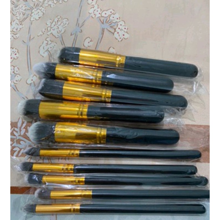 Grab medan Biutte.co Kuas Make Up Wajah 10 PCS - MAG5167