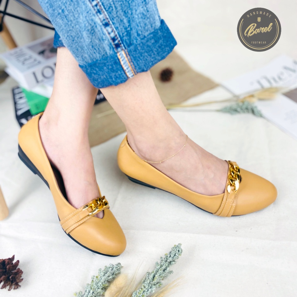 Barel - Rantai Sepatu flat wanita sepatu flatshoes sepatu teplek wanita Pantopel Wanita Sepatu Kerja Sepatu Kantor Wanita Sepatu Formal sepatu kasual casual sepatu hangout