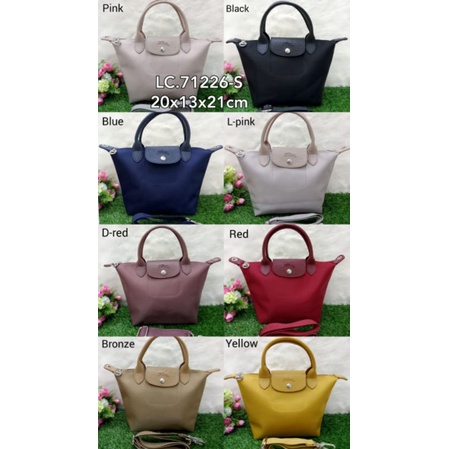 Tas import Tote l c Neo parasut,Tote selempang nylon size S