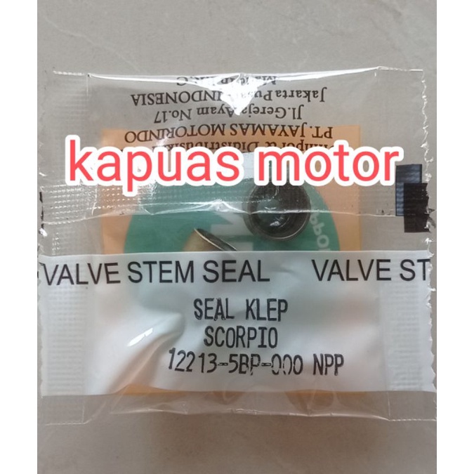 seal sil klep Yamaha Scorpio Scorpio z original npp