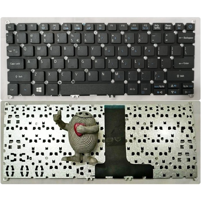 KEYBOARD ORIGINAL ACER Aspire A311 ES1-132 SPIN 1 SP111-31 SP111-33 ON OFF