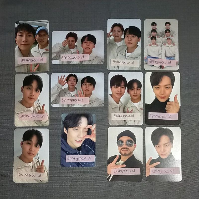 BTOB TRADING CARD TREKA PHOTOCARD 10th ANNIVE CONCERT BE TOGETHER BTOB TIME 2022 PHOTOCARD PC UNIT A
