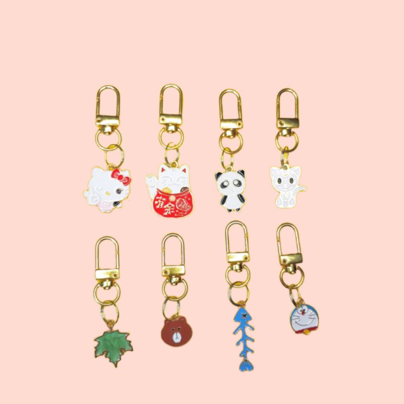 [KEY CHAIN] GANTUNGAN KUNCI KARAKTER LUCU PART 1